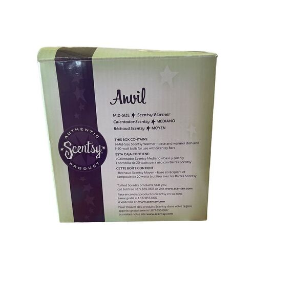 New Scentsy Wax Warmer Anvil Mid Size - Picture 10 of 10